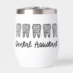 Dental Assistant personnel Empreinte de léopard de