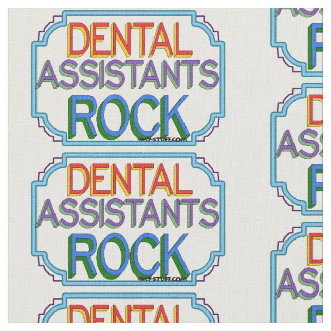 Dental Assistants Rock Stoff (Nahaufnahme)