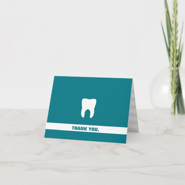 Dental Beruflich Custom Danke Molar (Vorderseite)