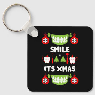Dental Doctor Xmas Schlüsselanhänger