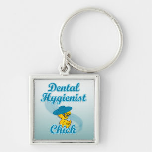 Dental Hygienic Chick #3 Schlüsselanhänger