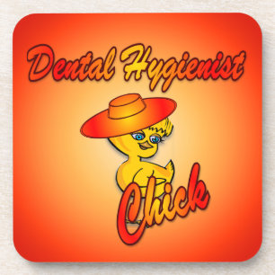 Dental Hygienic Chick #4 Getränkeuntersetzer