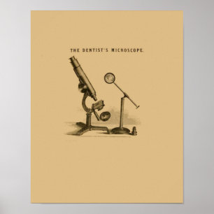 Dental Microscope #4 Print Poster