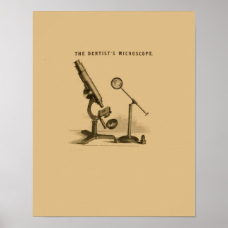 Dental Microscope #4 Print Poster
