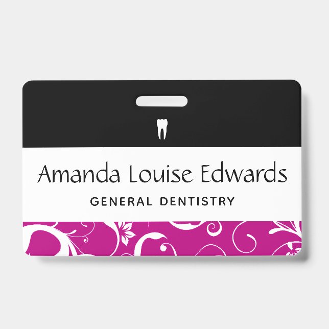 Dental Office Staff Ausweis (Vorderseite)
