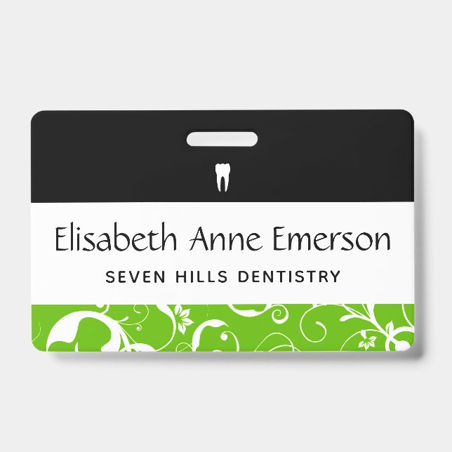 Dental Office Staff Ausweis (Vorderseite)