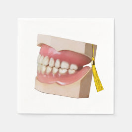 Dental School Graduation Party Serviette