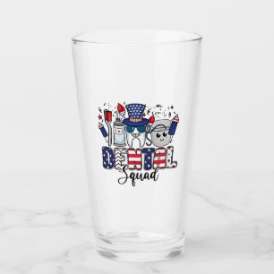 Dental Squad Niedlich Dentist Hygienist 4. Juli Glas
