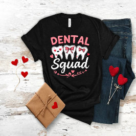 Dental Squad , Valentine's Day Teeth Graphic tee