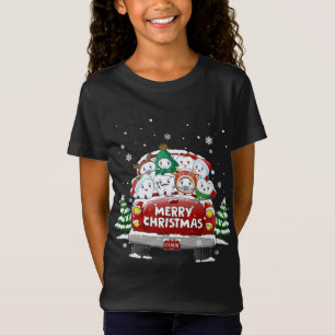 Dental Teeth Merry Christmas Red Truck Zahnarzt Ch T-Shirt