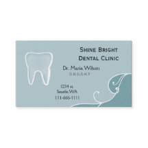 Dentale Visitenkarten mit Terminkarte