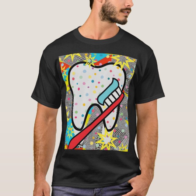 Dentalkunst T-Shirt (Vorderseite)