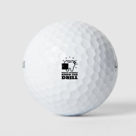 Dentalschüler kennen die Drill Golfball