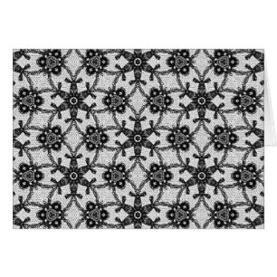 Dentelle antique - noir et blanc