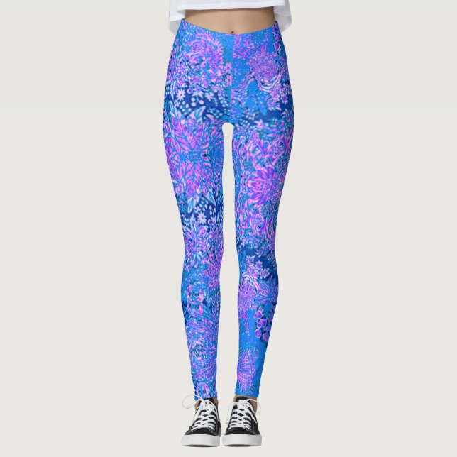 Dentelle de Corse-VP Leggings féminin (Devant)