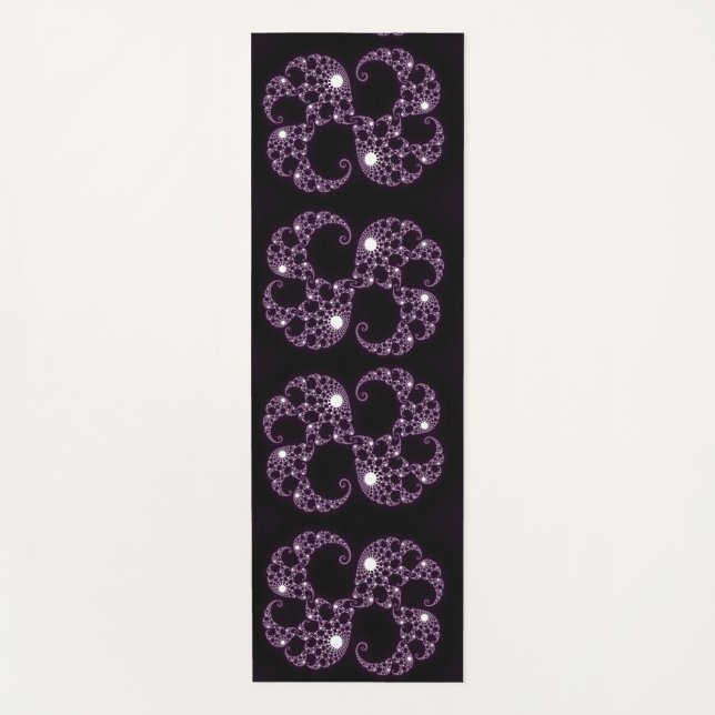 Dentelle de galaxie - Tapis de yoga (Devant)