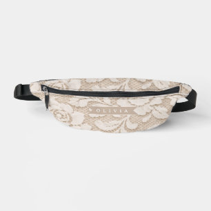 Dentelle d'ivoire personnalisée Mariage Élégant Vi