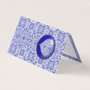 Dentelle en céramique Bleu de Grèce