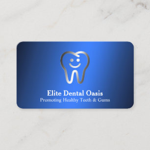 Dentist Blue Visitenkarte