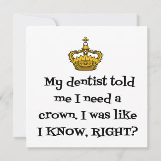 DENTIST CROWN DANKESKARTE