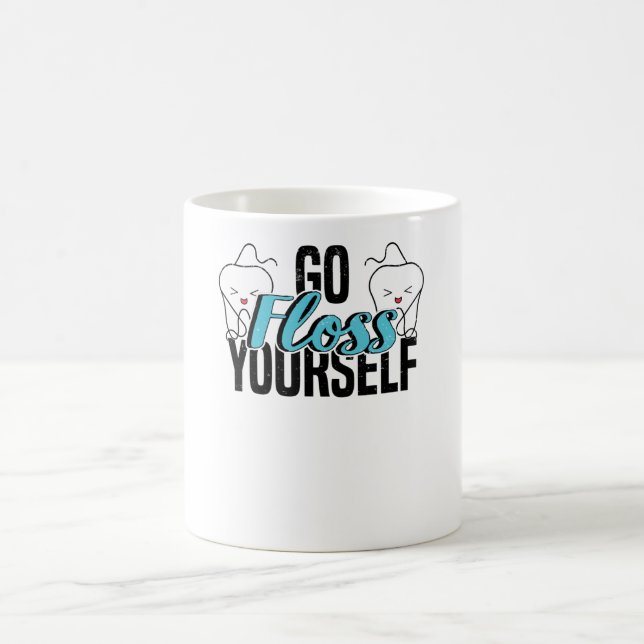 Dentist Dental Technician Besatzung Tooth Dental Kaffeetasse (Mittel)
