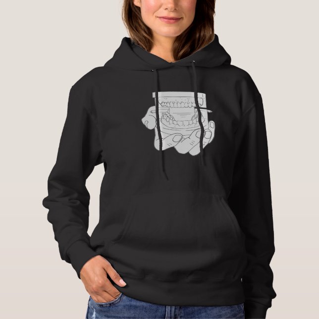 Dentist Dental Teeth  Dentistry Tooth Doctor Hoodie (Vorderseite)