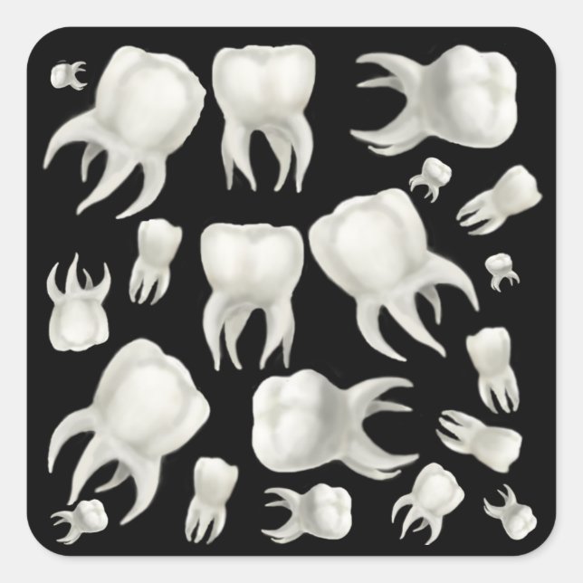 Dentist Dream Tooth Sticker (Vorderseite)