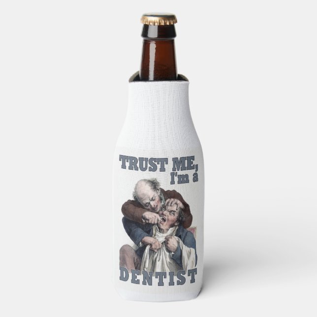 DENTIST humour personnalisé boisson glacière (Bottle Devant)