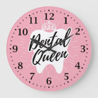 Dentist Office Hygienist Wall Clock