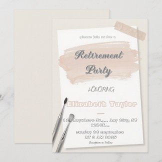 Dentist retirement invitation -Thank You Dentist