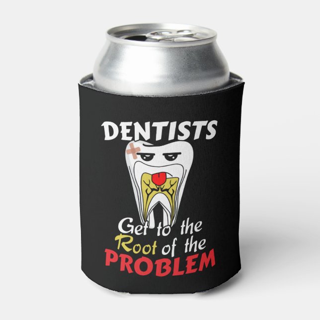 Dentist Root Canal - Tooth Cavity Pub Dosenkühler (Kanne Vorderseite)