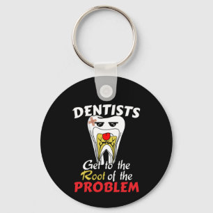 Dentist Root Canal - Tooth Cavity Pub Schlüsselanhänger