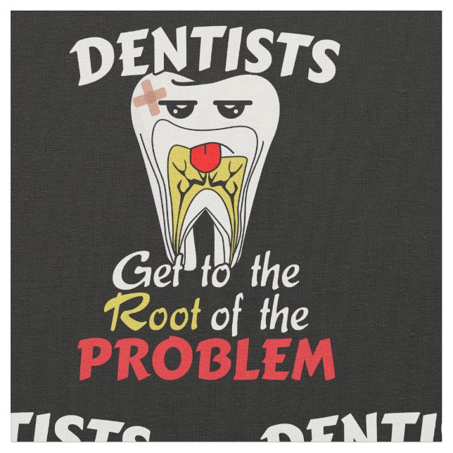Dentist Root Canal - Tooth Cavity Pub Stoff (Nahaufnahme)