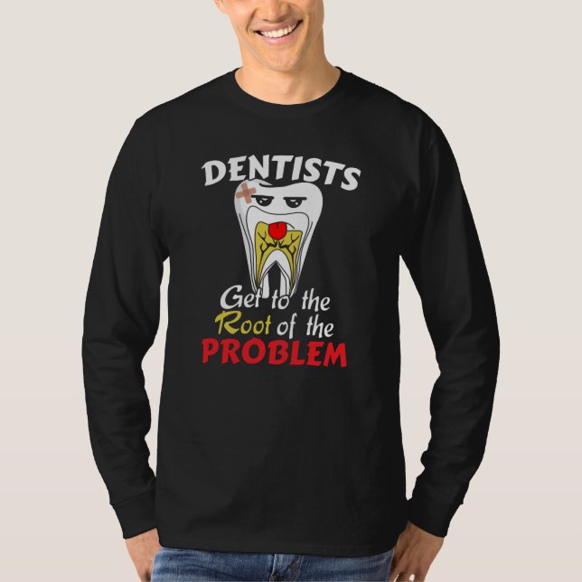 Dentist Root Canal - Tooth Cavity Pub T-Shirt (Vorderseite)