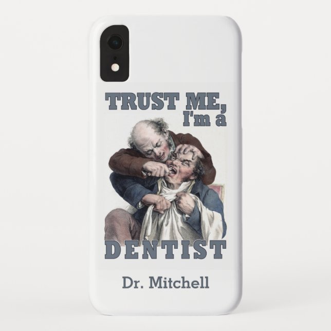 DENTIST SPASS INDIVIDUELLE NAME HÜLLEN (Rückseite)