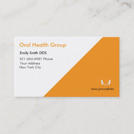 Dentist Tooth Logo Visitenkarte