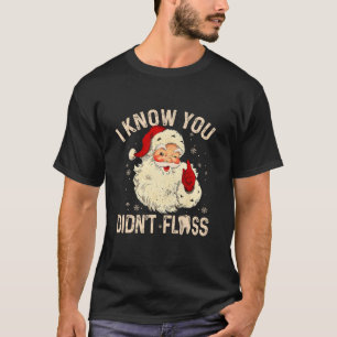 Dentist Weihnachten Weihnachten Weihnachtsmann I w T-Shirt