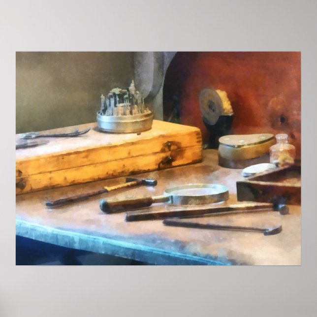 Dentist Workbench Poster (Vorne)