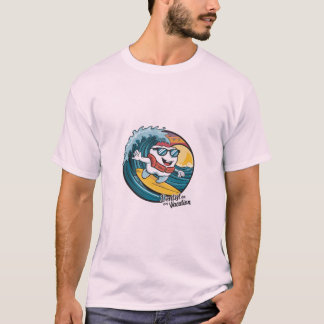 Dentiste en T-shirt de vacances