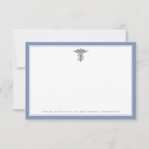 Dentiste Médicale Carte de correspondance simple
