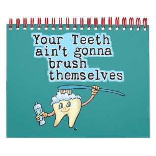 Dentistes amusants Calendrier du bureau