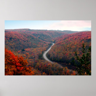 Denton Hill S Kurve Highway Poster