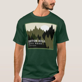 Denton Hill Staat Park Pennsylvania Wald Sunrise T-Shirt