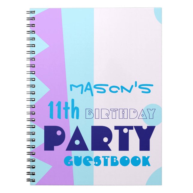 Dents du monstre 11e anniversaire de fête Livre d' (Devant)