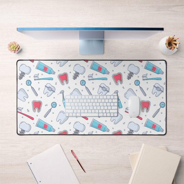 Dents et outils Motif dentaire (Bureau 1)