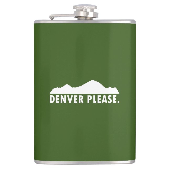 Denver bitte flachmann (Vorderseite)