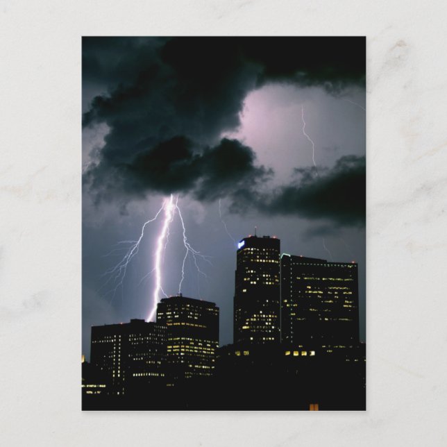 Denver-Blitz Postkarte (Vorderseite)