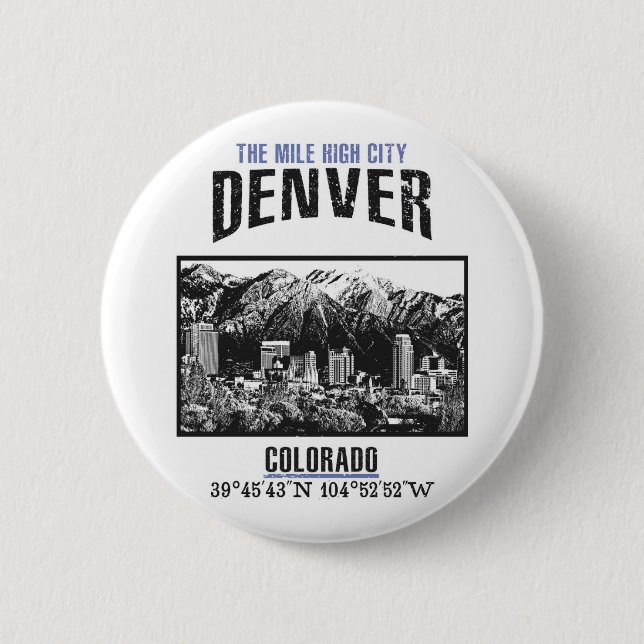 Denver Button (Vorderseite)