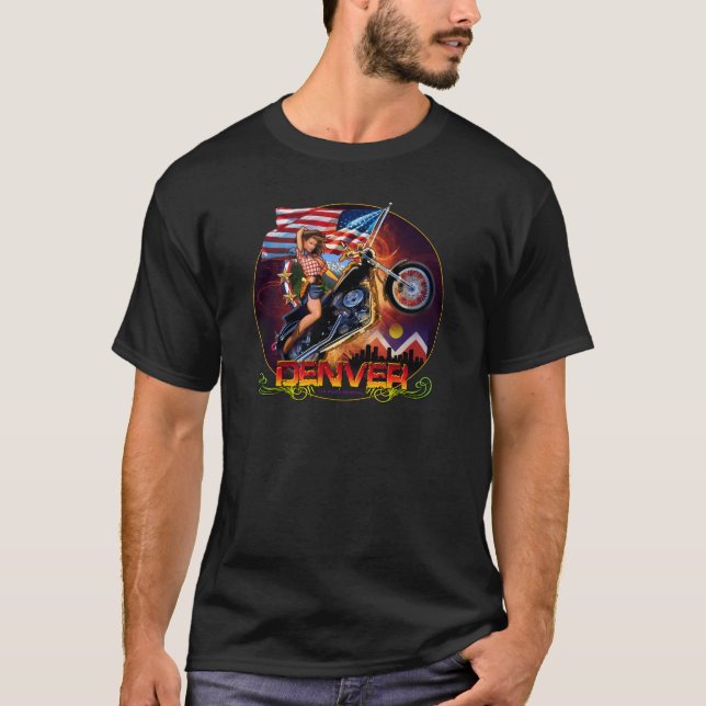 Denver-Chopper T-Shirt (Vorderseite)