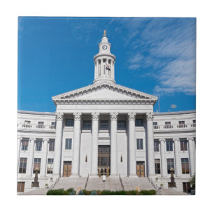 Denver City and Landkreis Gebäude Eintritt Fliese